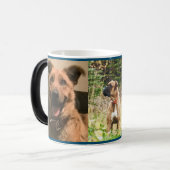 カスタマイズ可能なペット変形させるマグ モーフィングマグカップ (正面左)