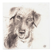 カスタマイズ可能なペット記念の写真の立方体は詩を加えます フォトキューブ (正面)