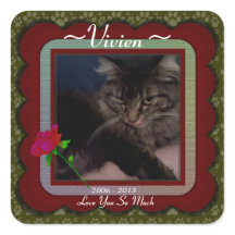 カスタマイズ可能なペット記念碑