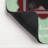 カスタマイズ可能なペット記念碑 マウスパッド (コーナー)