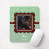 カスタマイズ可能なペット記念碑 マウスパッド (マウス)