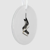 カスタマイズ可能なホッケーのスケートのオーナメント オーナメント (正面)