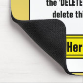 カスタマイズ可能なホッケーゲーリーカードマウスマット マウスパッド (コーナー)