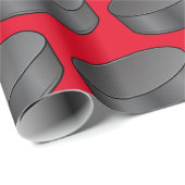 カスタマイズ可能なホッケーパック ラッピングペーパー (ロールコーナー)