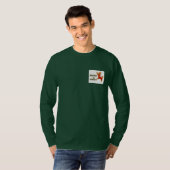 カスタマイズ可能なホリデーGのクリスマスTシャツ Tシャツ (正面フル)