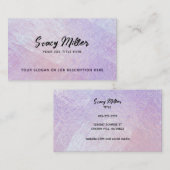 カスタマイズ可能なホログラフィック名刺 名刺 (正面/裏面)