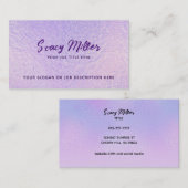 カスタマイズ可能なホログラフィック名刺 名刺 (正面/裏面)