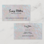 カスタマイズ可能なホログラフィック名刺 名刺 (正面/裏面)