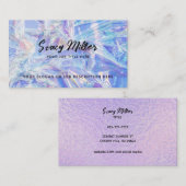 カスタマイズ可能なホログラフィック名刺 名刺 (正面/裏面)