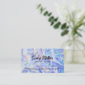 カスタマイズ可能なホログラフィック名刺 名刺 (スタンド正面)