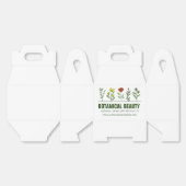 カスタマイズ可能なボタニカル スキンケア製品 フェイバーボックス (見開き)