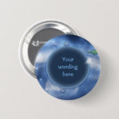 カスタマイズ可能なボタン及びバッジ-宇宙のファンタジー 缶バッジ (正面&裏面)