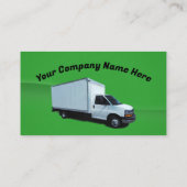 カスタマイズ可能なボックストラック名刺 名刺 (裏面)