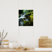 カスタマイズ可能なポスター： Chattoga川滝 ポスター (キッチン)