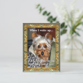 カスタマイズ可能なポストカードをスリープ解除する場合 ポストカード (スタンド正面)