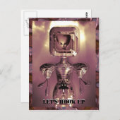 カスタマイズ可能なポストカードをフックアップ ポストカード (正面/裏面)