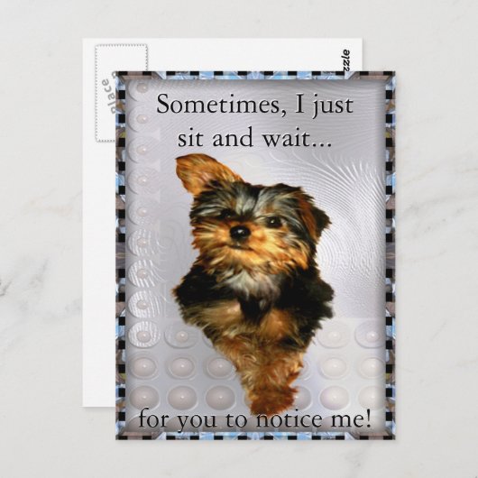 カスタマイズ可能なポストカードを待つ場合がある ポストカード (正面/裏面)