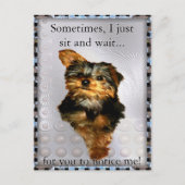 カスタマイズ可能なポストカードを待つ場合がある ポストカード (正面)