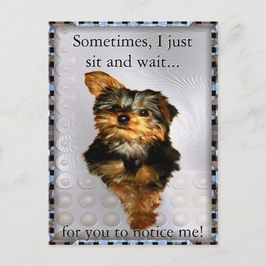 カスタマイズ可能なポストカードを待つ場合がある ポストカード (正面)