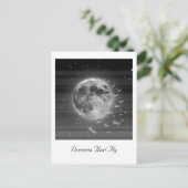 カスタマイズ可能なポストカードを飛ばす夢 ポストカード (スタンド正面)