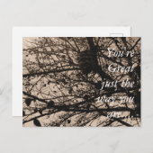 カスタマイズ可能なポストカード自然撮影 ポストカード (正面/裏面)