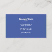 カスタマイズ可能なポッドキャストの名刺 名刺 (裏面)