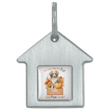 カスタマイズ可能なポーフェクト秋の犬ラテ