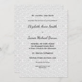 カスタマイズ可能なマイルストーンお祝いカード 招待状 (正面/裏面)