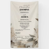 カスタマイズ可能なマイルストーンお祝いカード 横断幕 (縦)