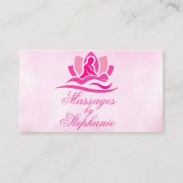 カスタマイズ可能なマッサージセラピスト名刺 名刺