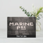 カスタマイズ可能なマリンパレードネイピアニュージーランドカード (スタンド正面)