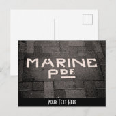 カスタマイズ可能なマリンパレード、ネイピア、ニュージーランド ポストカード (正面/裏面)