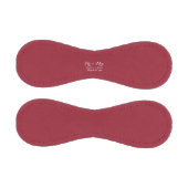 カスタマイズ可能なマルーンのカップル氏とミセス結婚ズ 野球ボール (パネル)