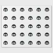 カスタマイズ可能なミニドクロ ラッピングペーパー (フラット)