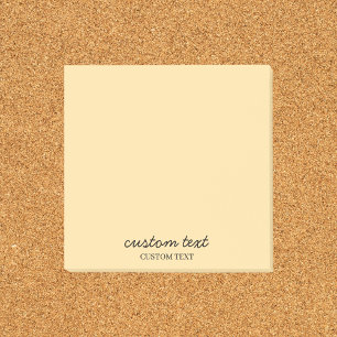 カスタマイズ可能なミニマリスト ポストイット