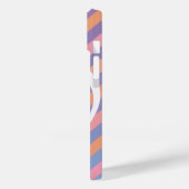 カスタマイズ可能なミュージカルノートと山形 Case-Mate iPhoneケース (裏面 / 左)