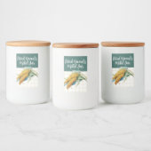 カスタマイズ可能なミレットをテーマにしたトリートメントフードラベル フードラベル (ボトル)