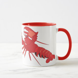 カスタマイズ可能なメインイベントロブスターMug マグカップ