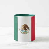 カスタマイズ可能なメキシコの誇り継承者向けの名入れマグカップ マグカップ (中央)