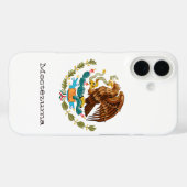 カスタマイズ可能なメキシコ鷲サイド グリーン レッド ストライプ Case-Mate iPhoneケース (裏面 (横))
