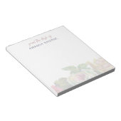 カスタマイズ可能なメモ帳テンプレート ノートパッド (アングル)