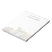 カスタマイズ可能なメモ帳テンプレート ノートパッド (回転)