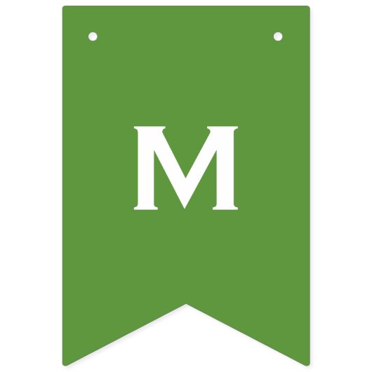 カスタマイズ可能なメリークリスマスレッドとグリーンバナー バンティングフラッグ (第1の旗)