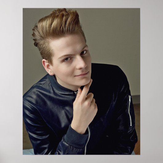 カスタマイズ可能なメンズヘアカットのポスター ポスター (正面)