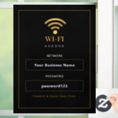 カスタマイズ可能なモダンWiFiサイン ウィンドウサイン (ホーム)