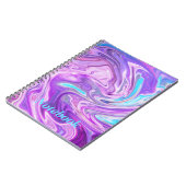 カスタマイズ可能なモノクロフォトジャーナル ノートブック (左側)