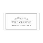 カスタマイズ可能なモノグラシンプルムエレガントビジネス ラバースタンプ (インプリント)