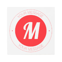 カスタマイズ可能なモノグラムおよび円形文字テンプレート