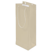 カスタマイズ可能なモノグラムを有するワイン抱き枕 ワインギフトバッグ (裏面アングル)