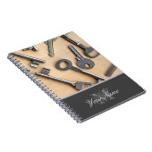 カスタマイズ可能なモノグラム違う鍵! ノートブック (右側)